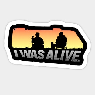 Alive Sticker